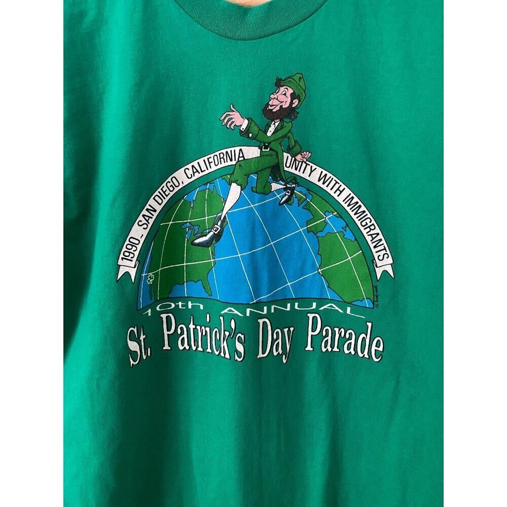 Vtg 1990 San Diego CA Unity with Immigrants 10th Annual St. Patrick's Day Parade - Picture 5 of 10
